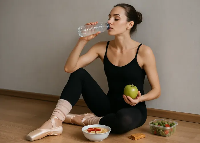 carburante per il movimento danzato dei ballerini professionisti